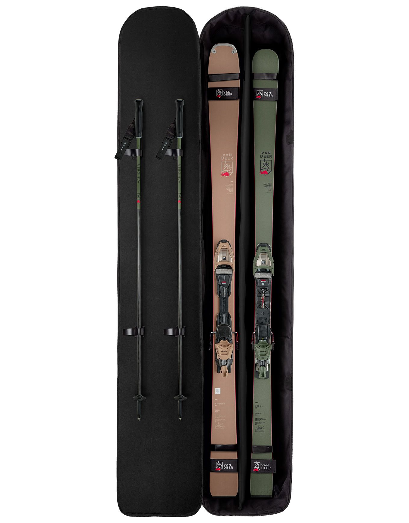 Ski Carrier Khaki/Black – Image 2