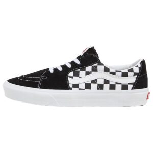 SK8-Low Black Checkerboard Canvas/Suede