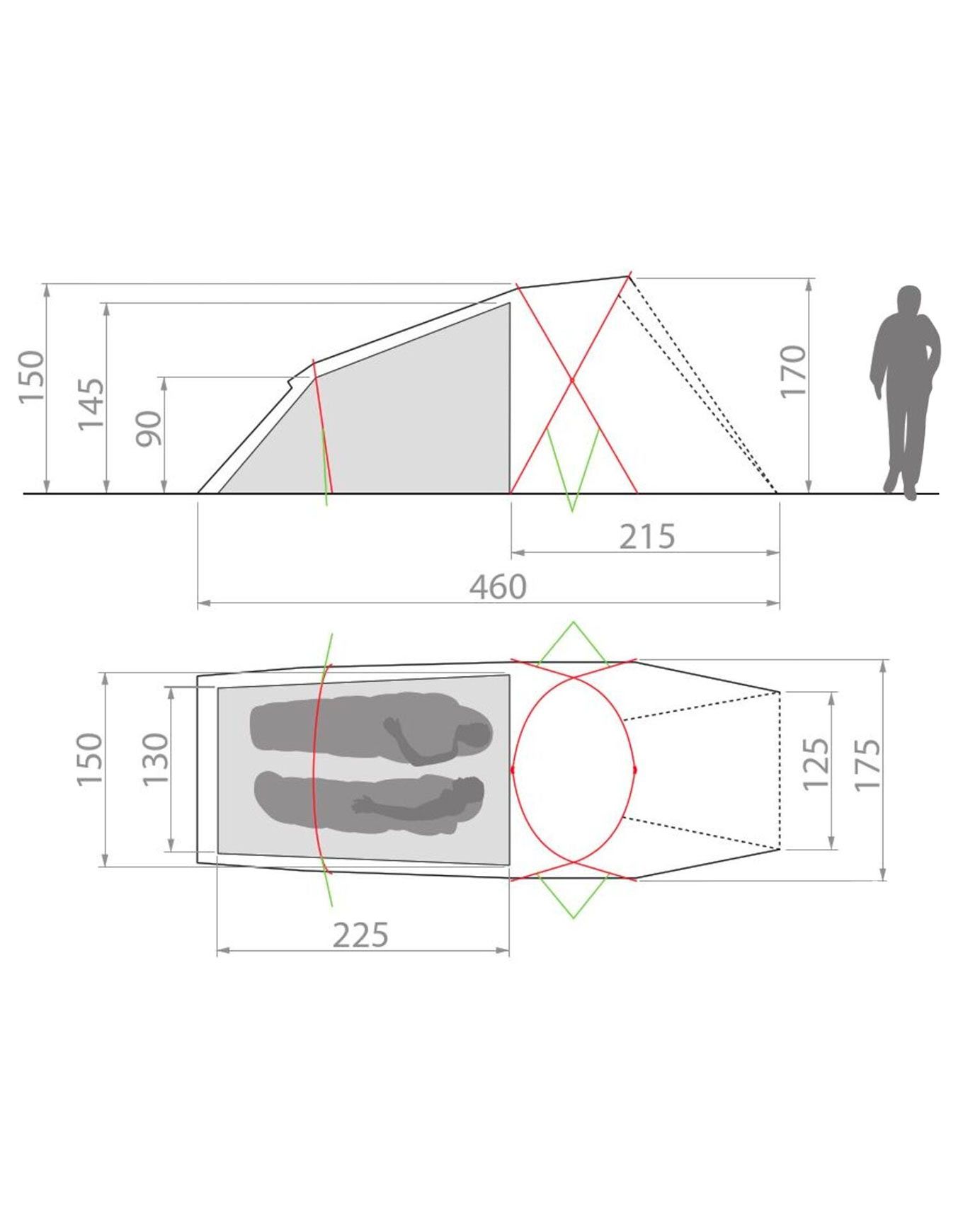 Allround Chapel Xt 2P Agave – Image 4