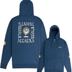 Seekers Eco Zip Hoodie Fleece Naval