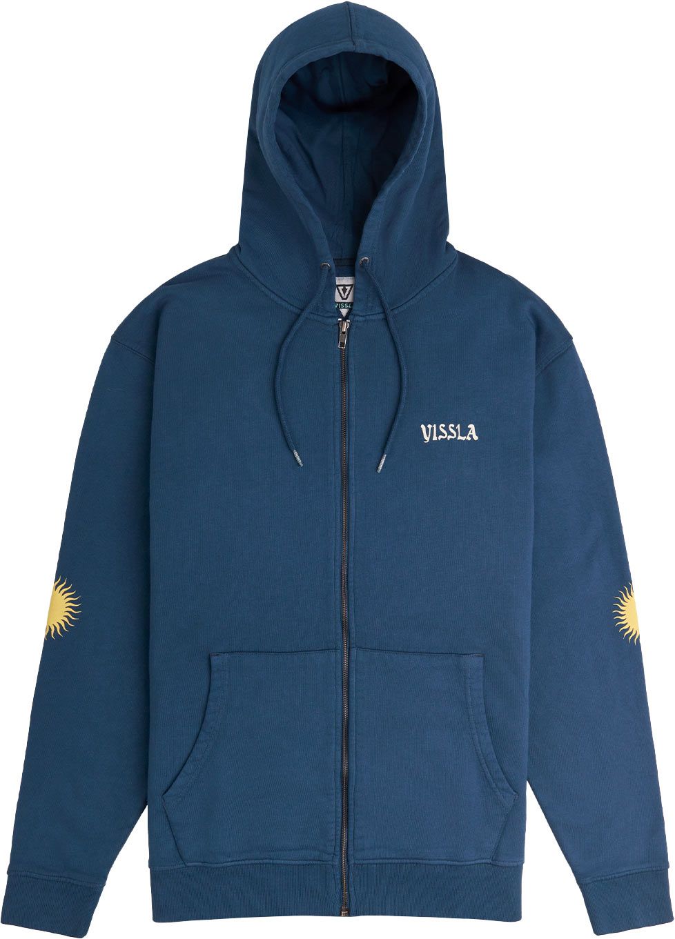 Seekers Eco Zip Hoodie Fleece Naval – Image 3