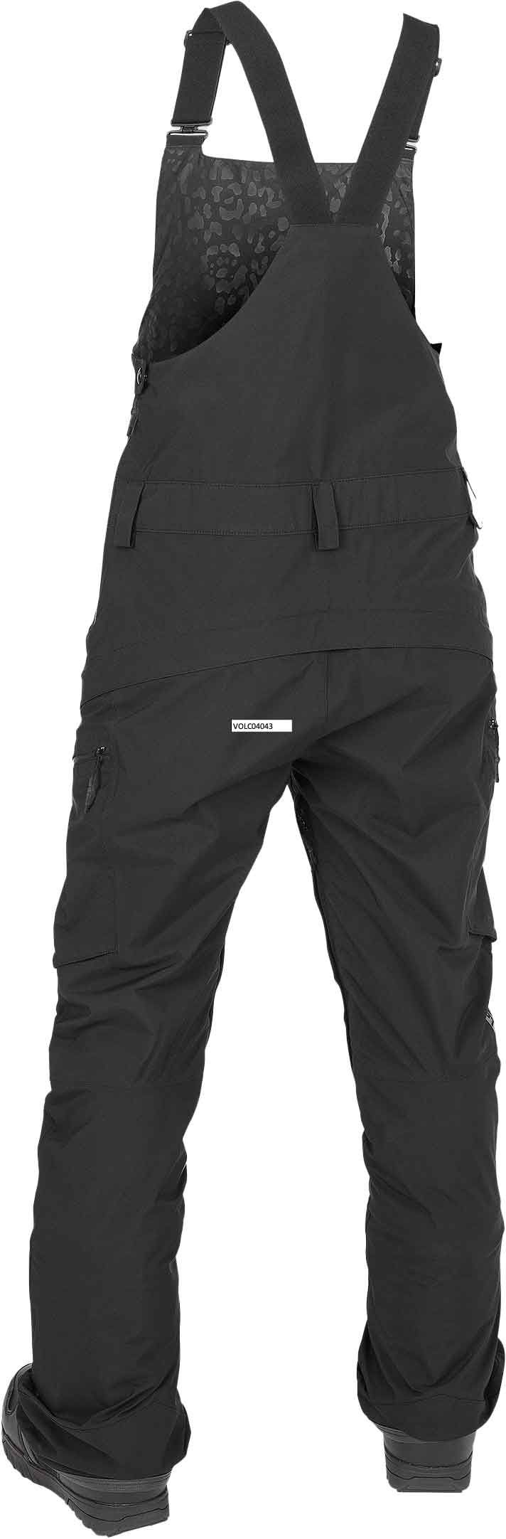 Elm Stretch Gore Bib Overall Black – Image 7