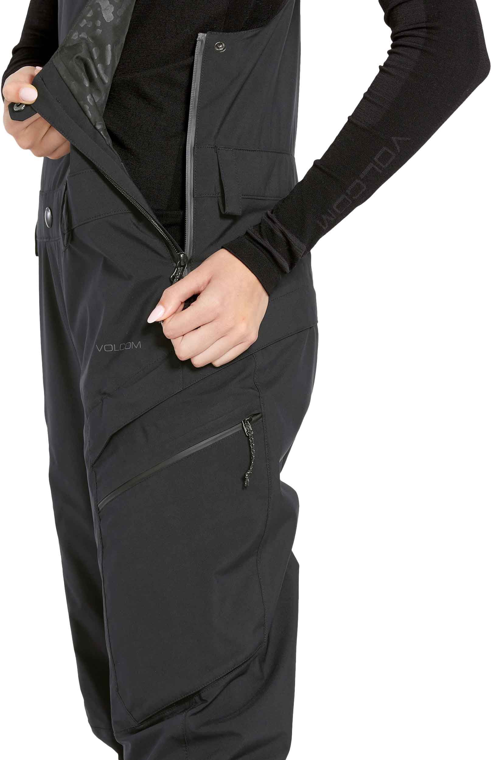 Elm Stretch Gore Bib Overall Black – Image 2