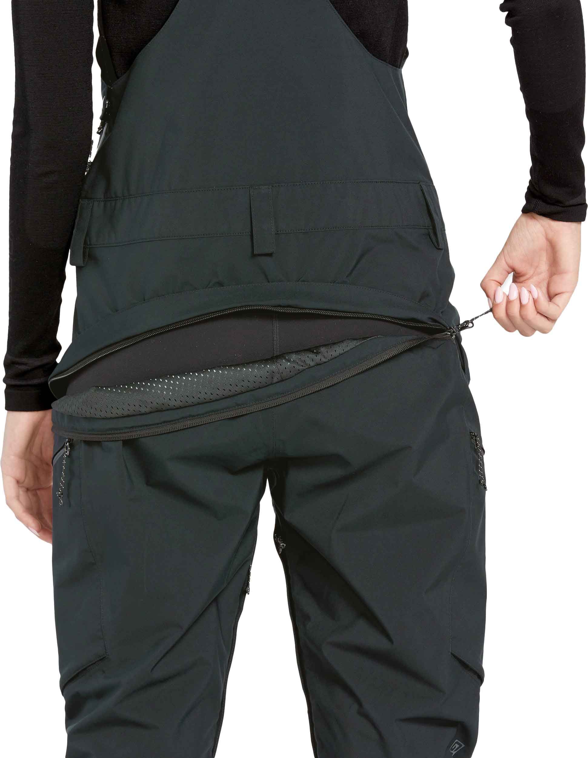 Elm Stretch Gore Bib Overall Black – Image 5