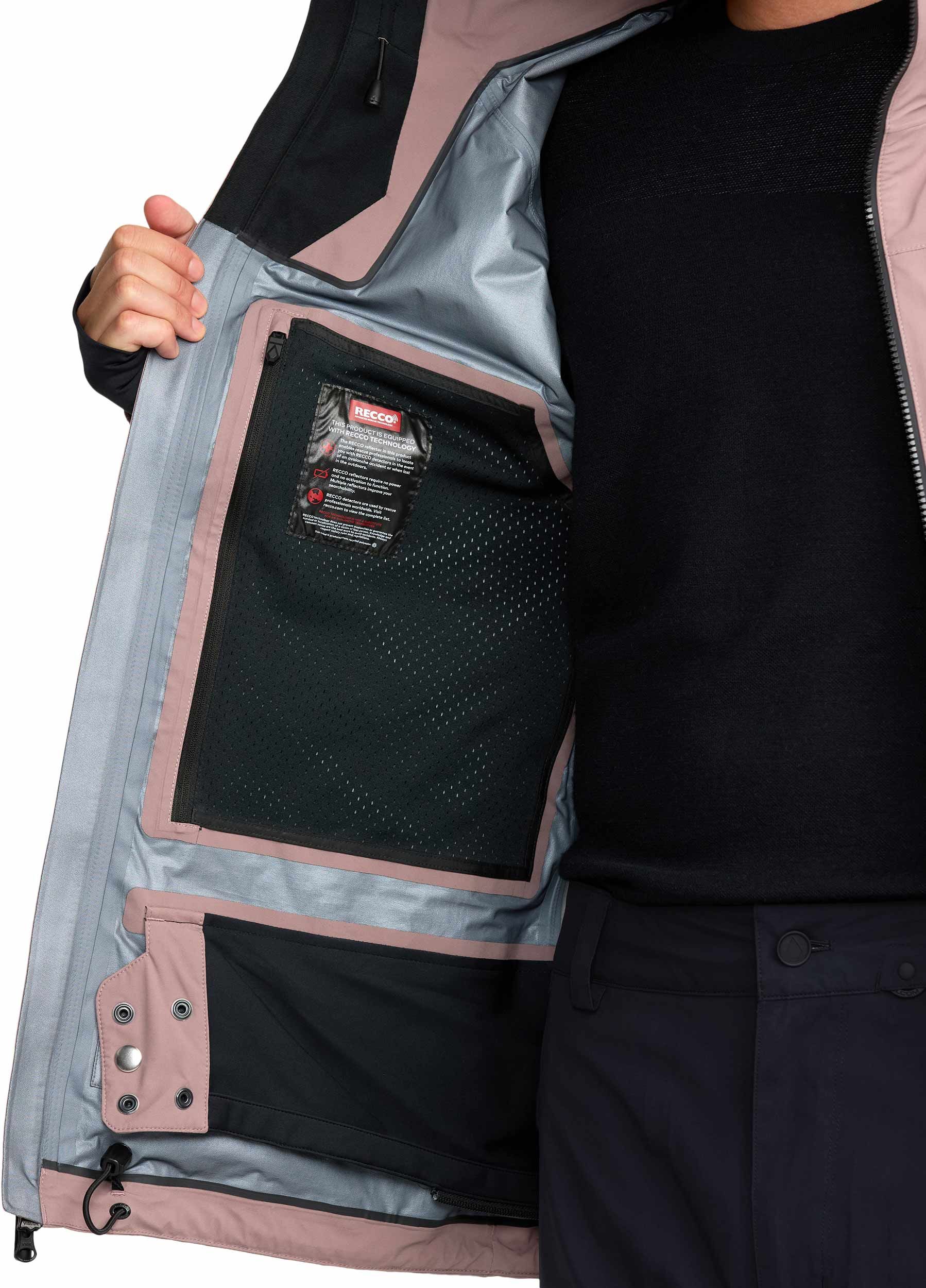 Guch Stretch Gore-Tex Jacket Mauve – Image 3