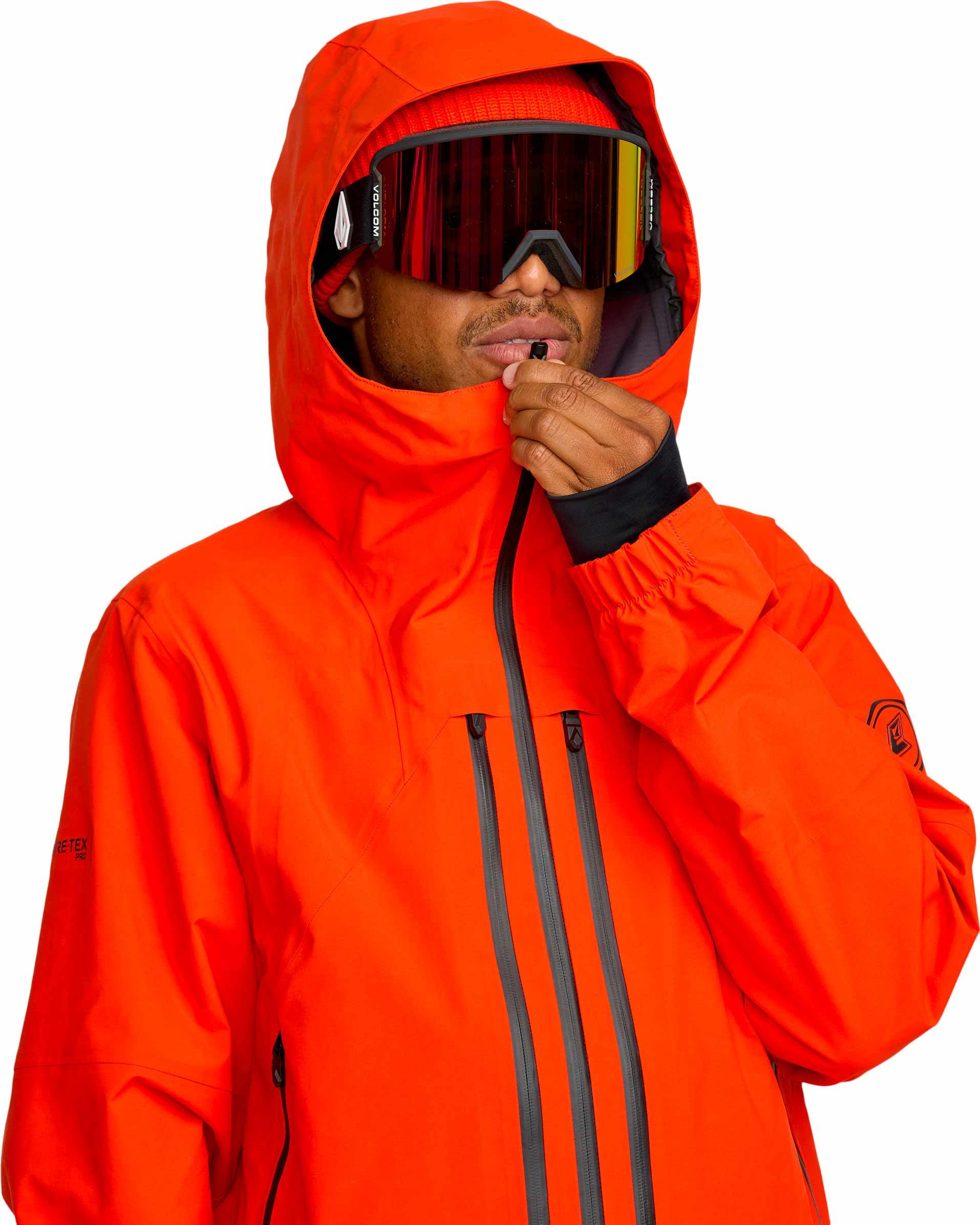 Anyox Guide Gore-Tex Pro Shell Jacket Orange Shock – Image 2