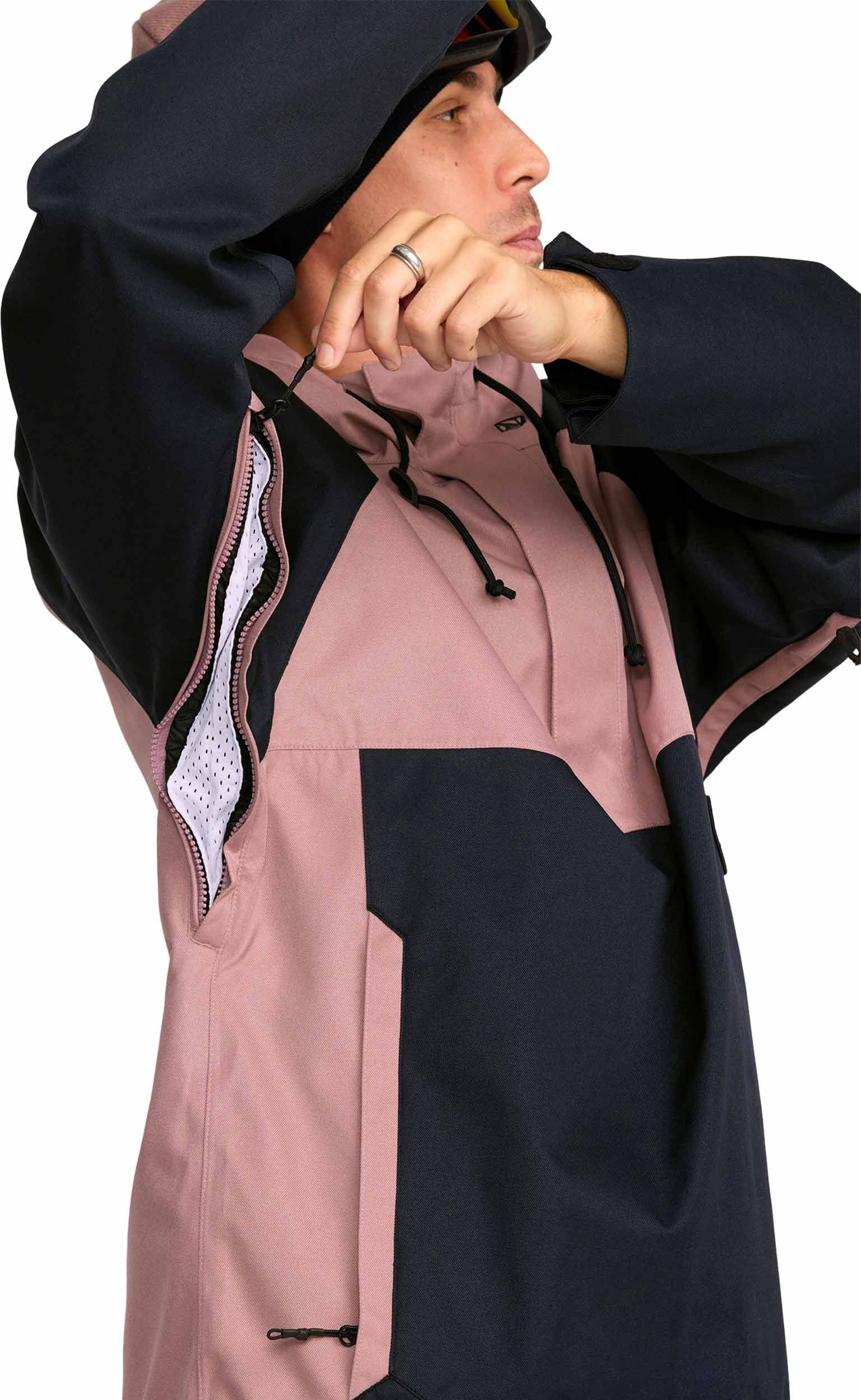 Hossegor 20K Pullover Jacket Mauve – Image 2