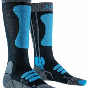 Ski Junior 4.0 Anthracite Melange/Galactic Blue