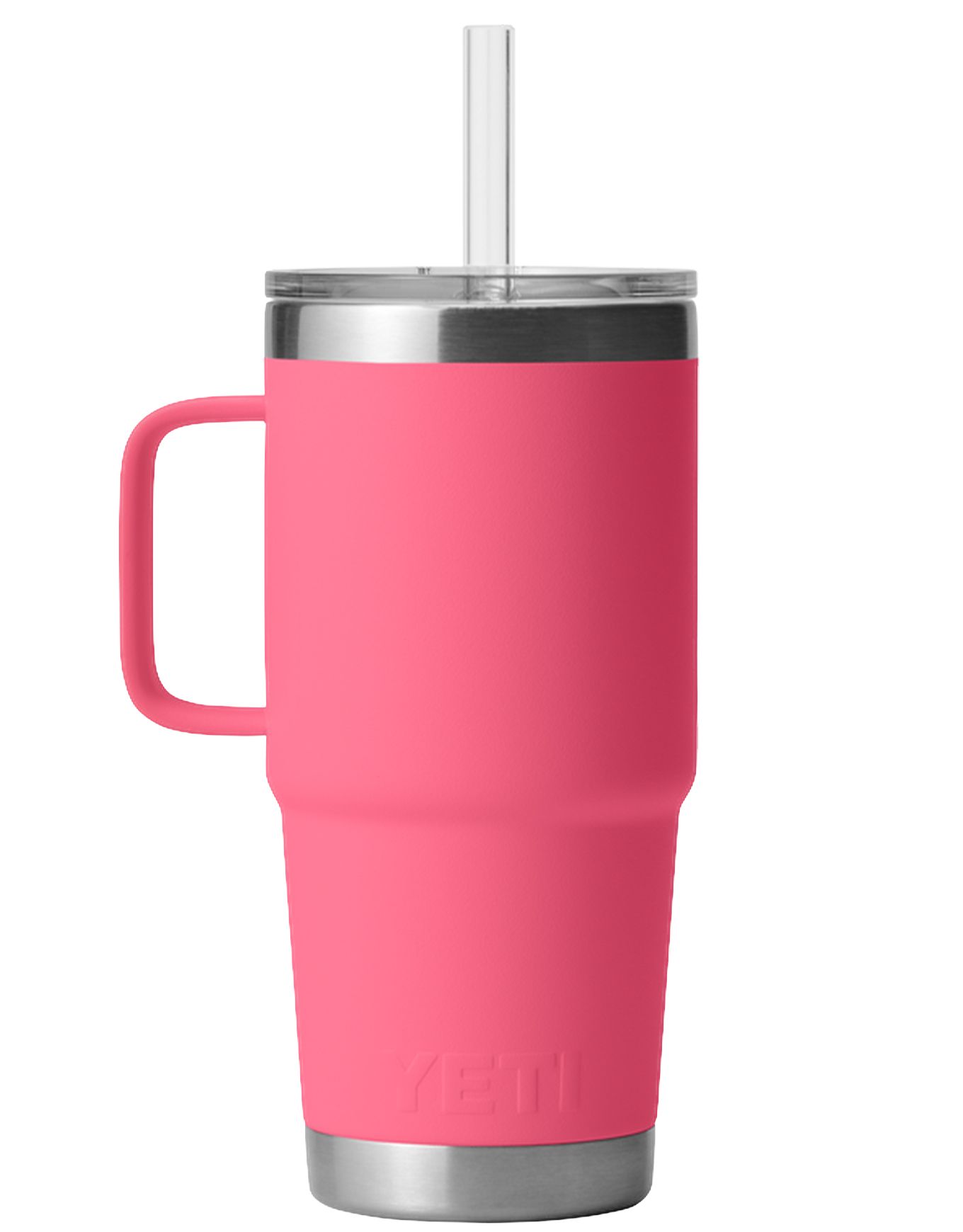 Rambler 25 Oz Straw Mug Tropical Pink – Image 2
