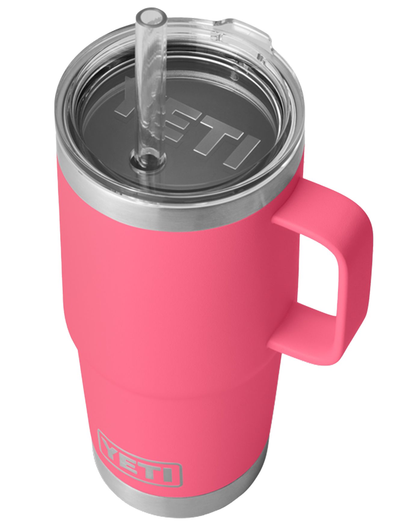 Rambler 25 Oz Straw Mug Tropical Pink – Image 3
