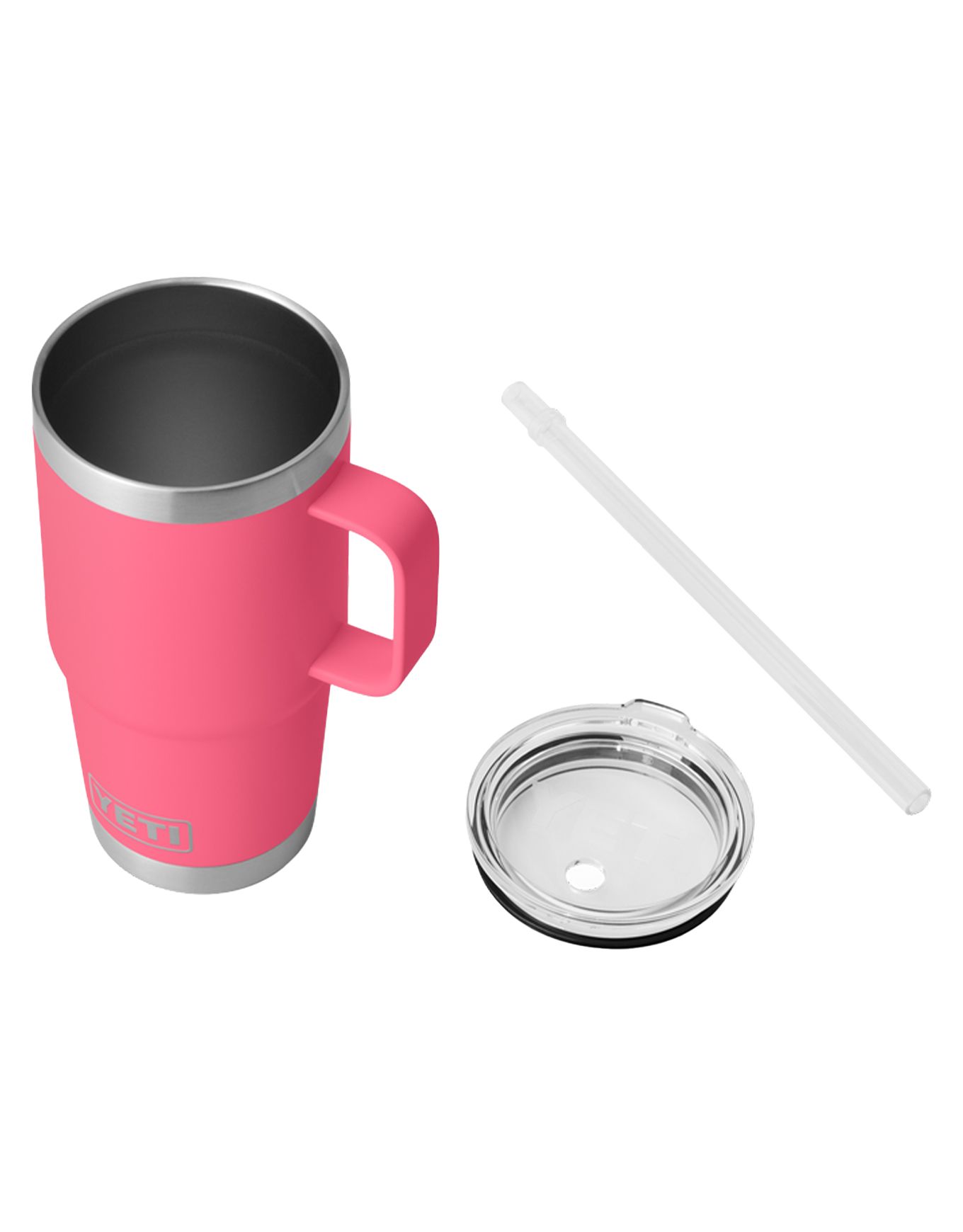 Rambler 25 Oz Straw Mug Tropical Pink – Image 4