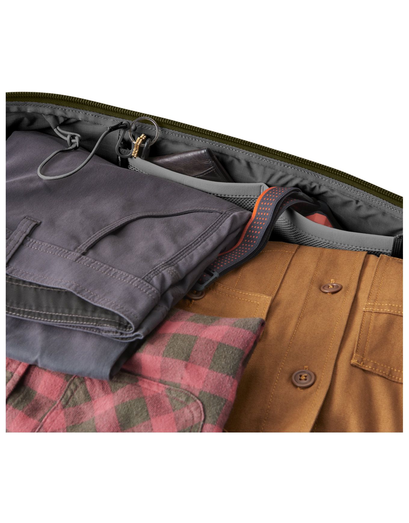 Crossroads Duffel 60L Olive – Image 5