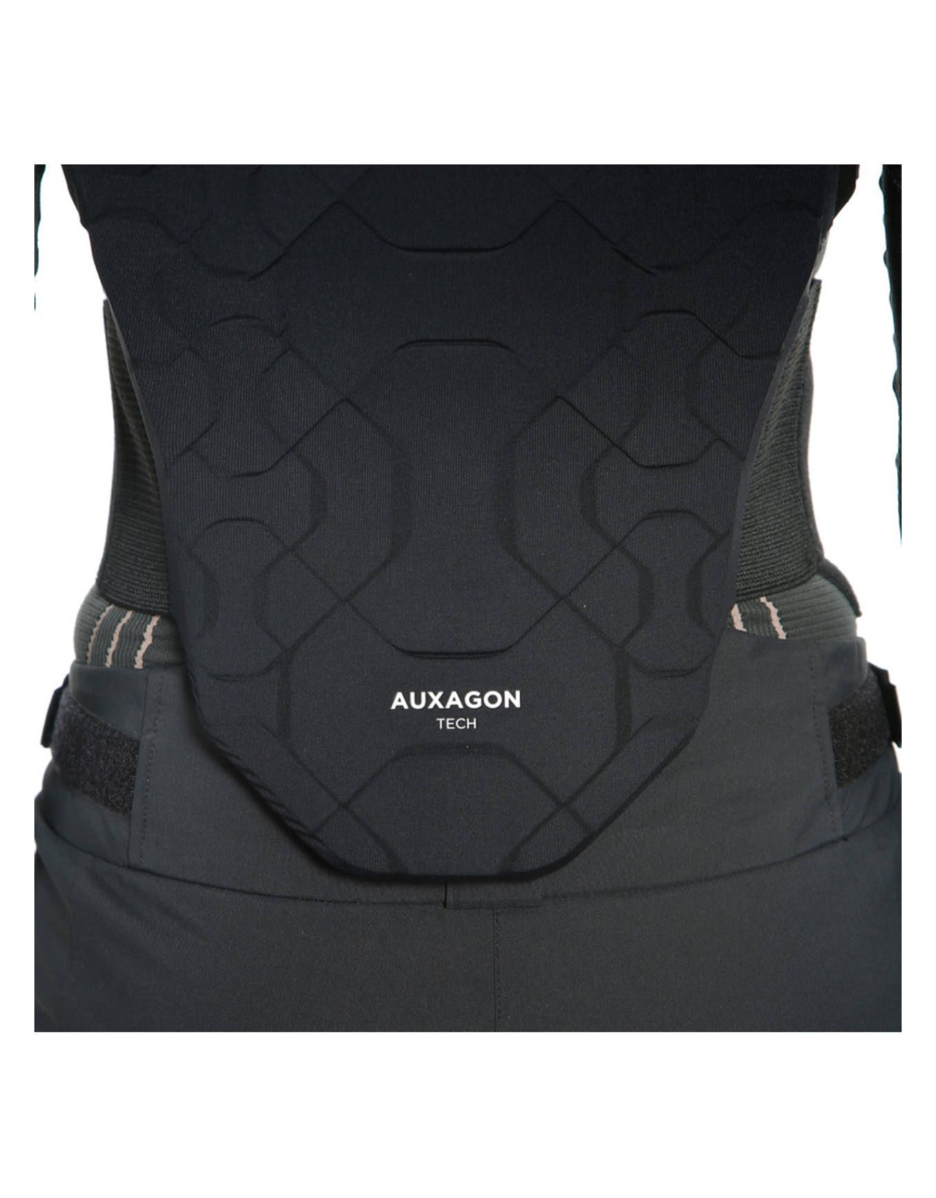 Auxagon Back Protector 1 Stretch Limo Black – Image 7