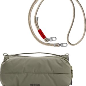 Pack Bottle Sacoche Medium Puffer Moss Papery