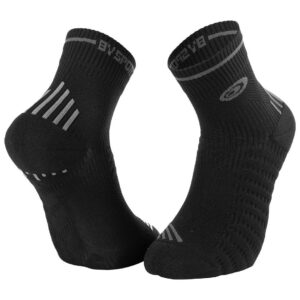 Socquettes Run Marathon Noir/Gris