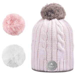 Creamy Gin Beanie Light Pink