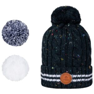 Creamy Gin Beanie Navy