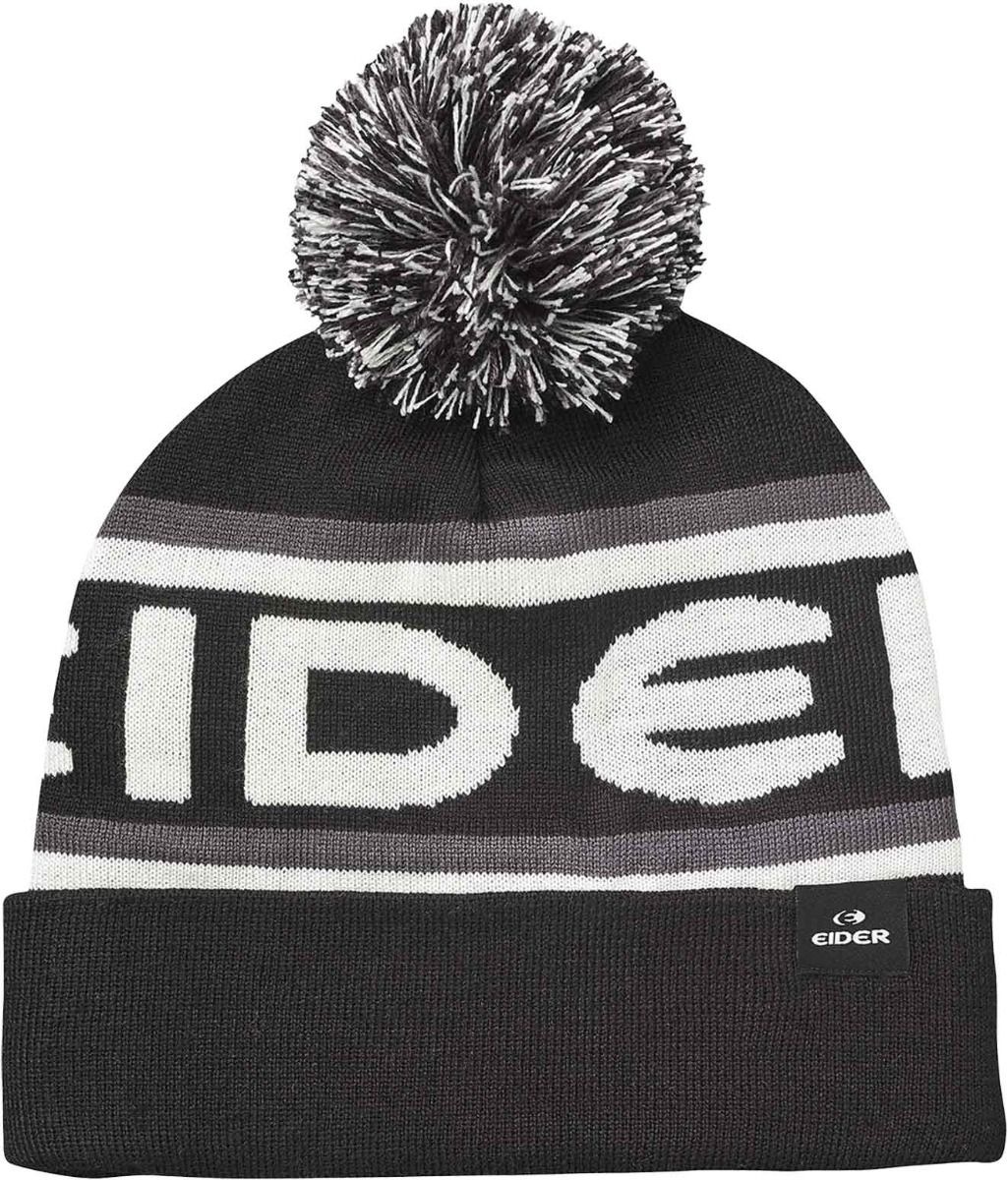 Pompon Beanie Black – Image 2