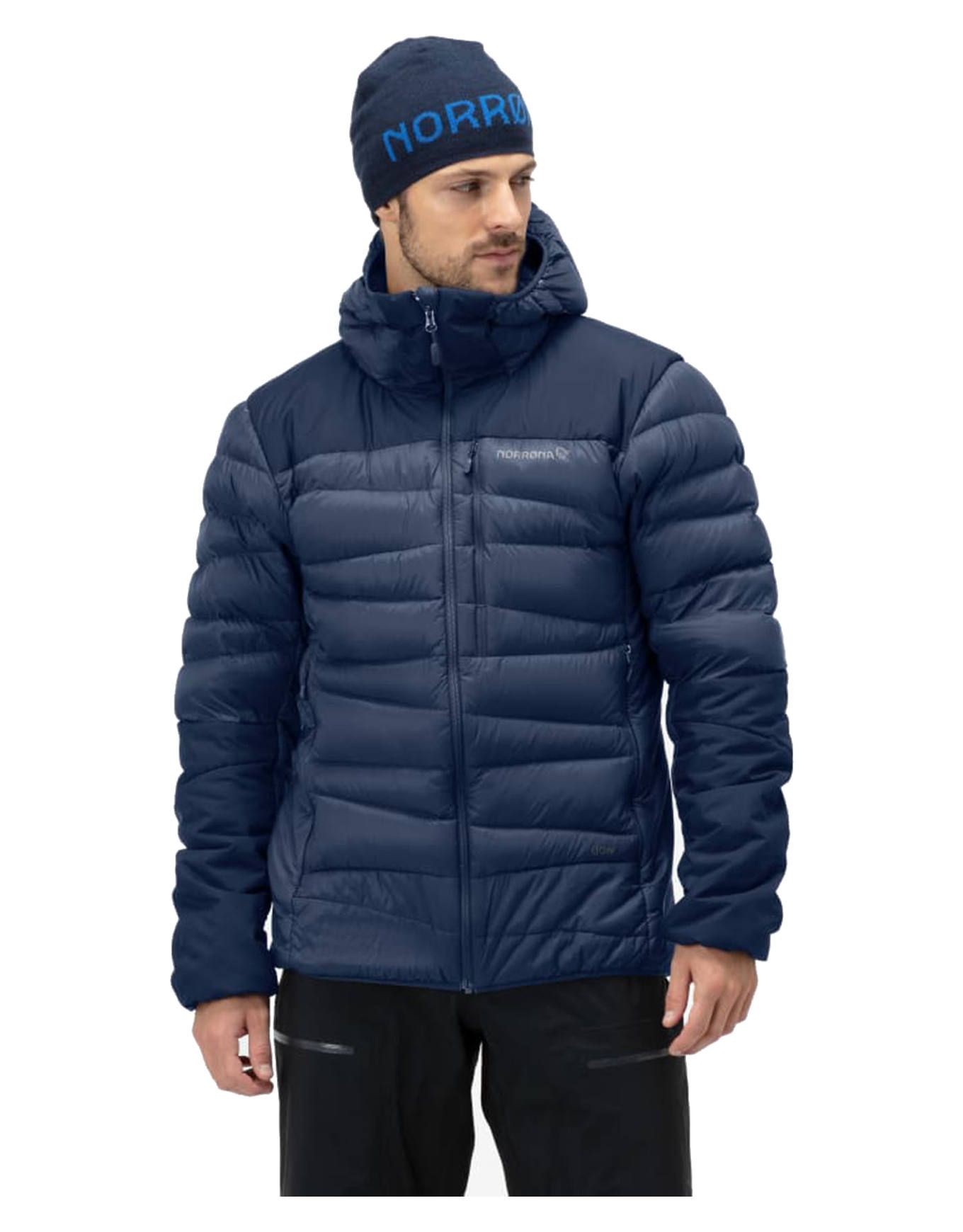 Falketind Down750 Hood M Indigo Night – Image 3