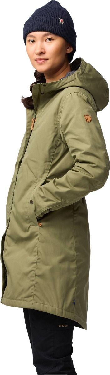 Kiruna Padded Parka W Green – Image 2