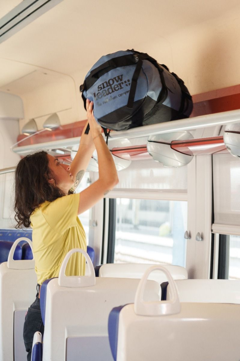 Travel Duffel Bag S Bering Sea Snowleader – Image 7