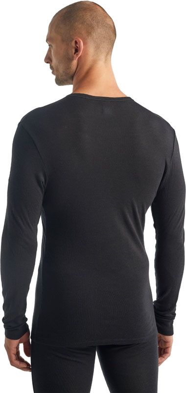 M Merino 175 Everyday LS Crewe Black – Image 3