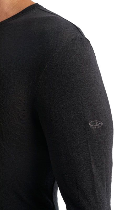 M Merino 175 Everyday LS Crewe Black – Image 7