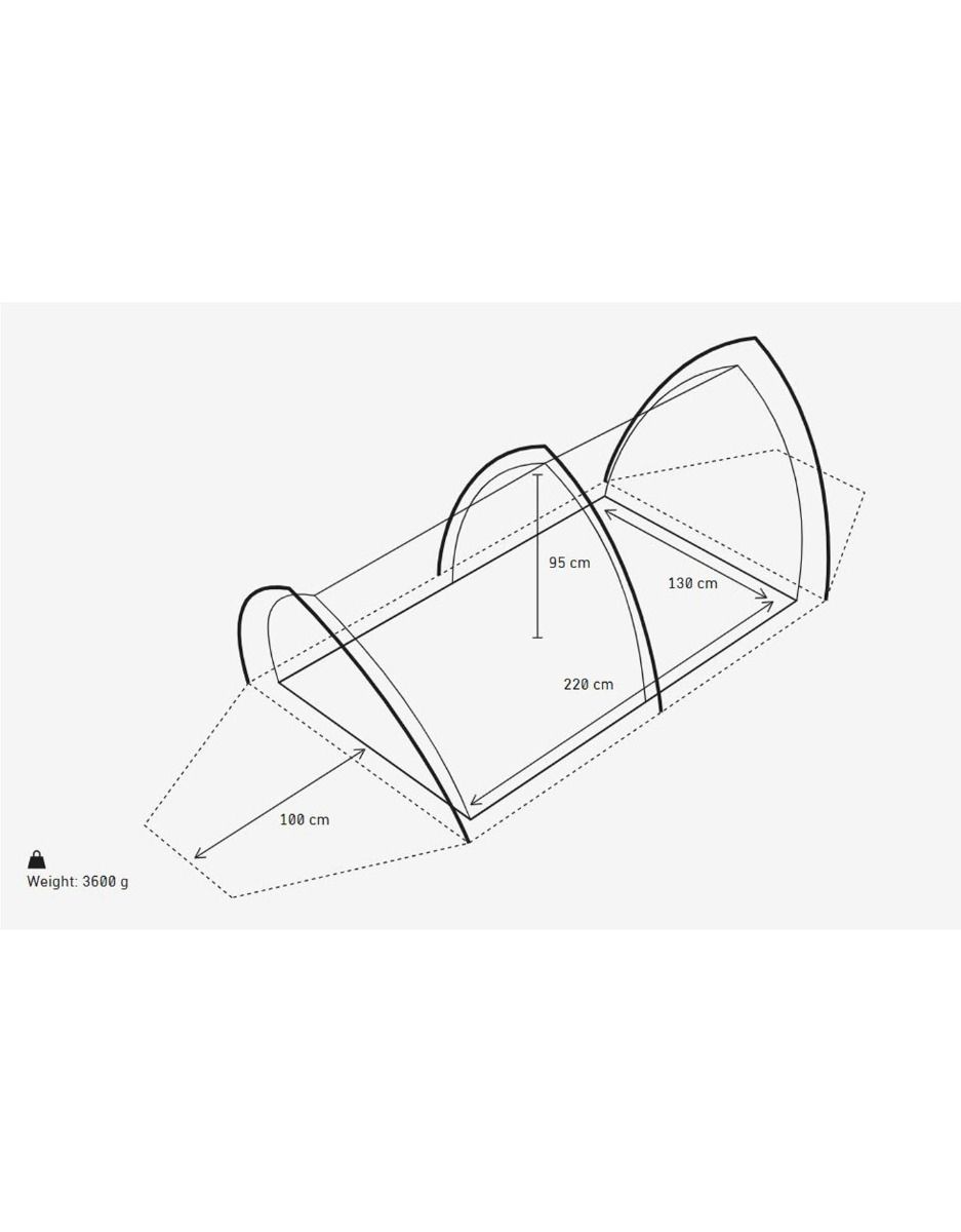 Femund 4-Season Tunnel Tent 2P – Image 6