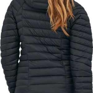 W's Down Sweater Hoody Black