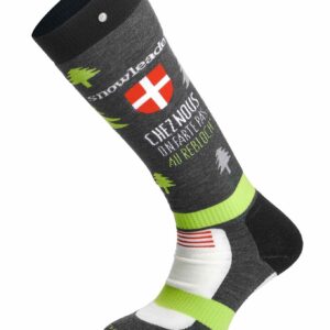 Rebloch Ski Socks Merinos Green