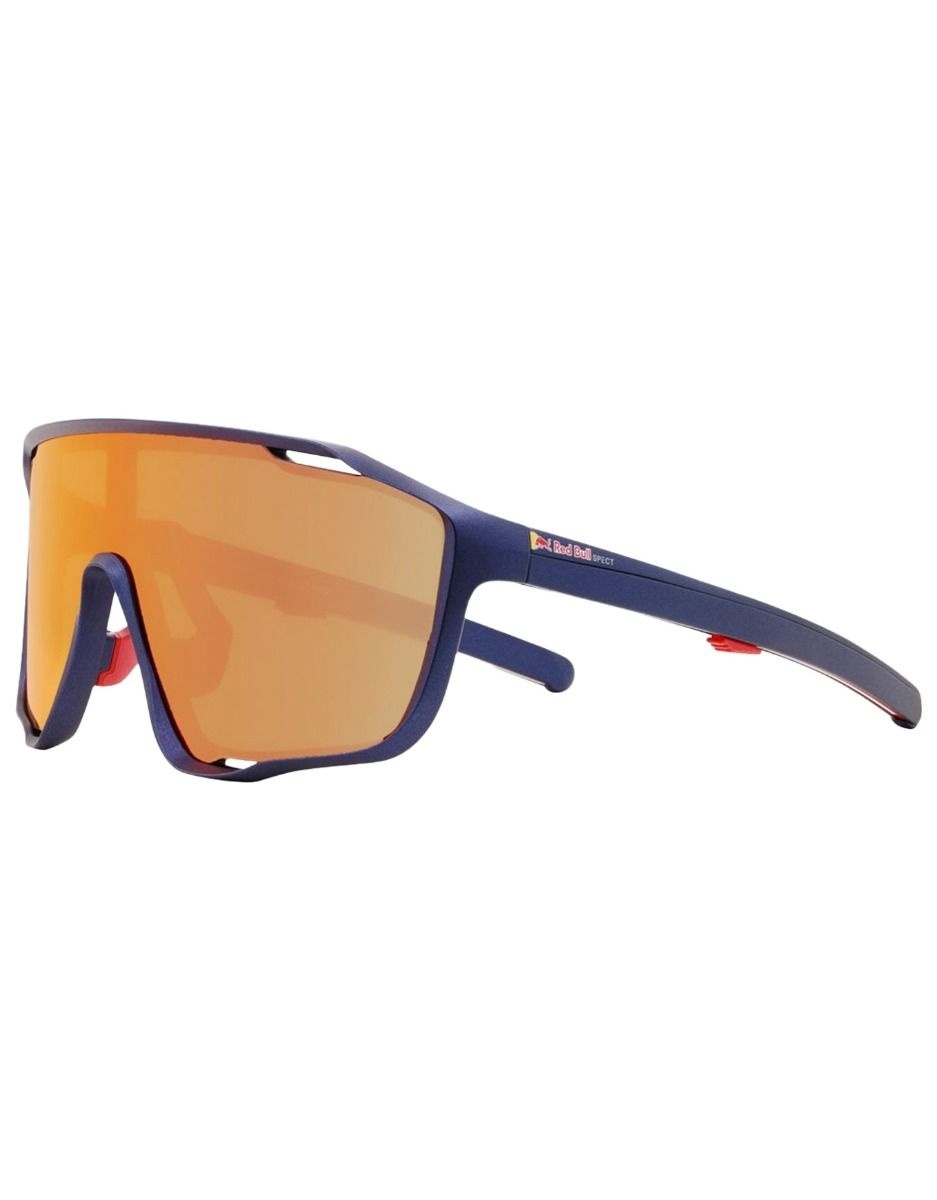 Kraft Blue - Brown With Red Mirror