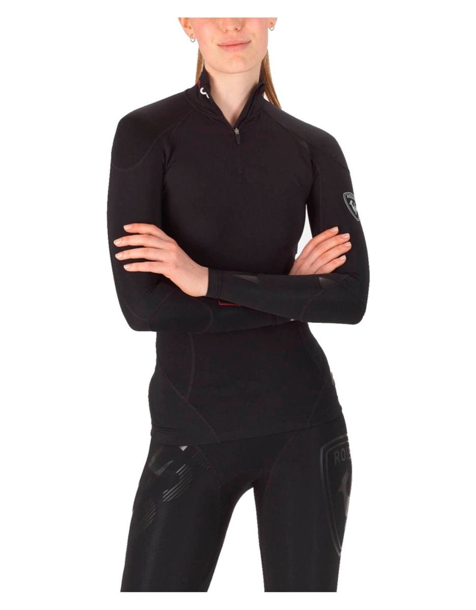W Infini Compression Race Top Carbon Black – Image 2