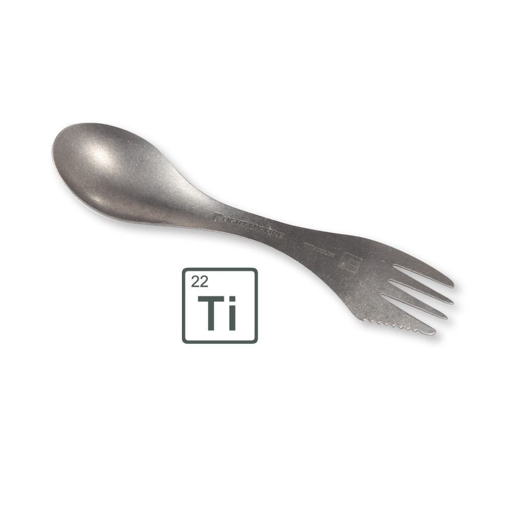Spork Titanium - Couvert Multifonction 3 en 1