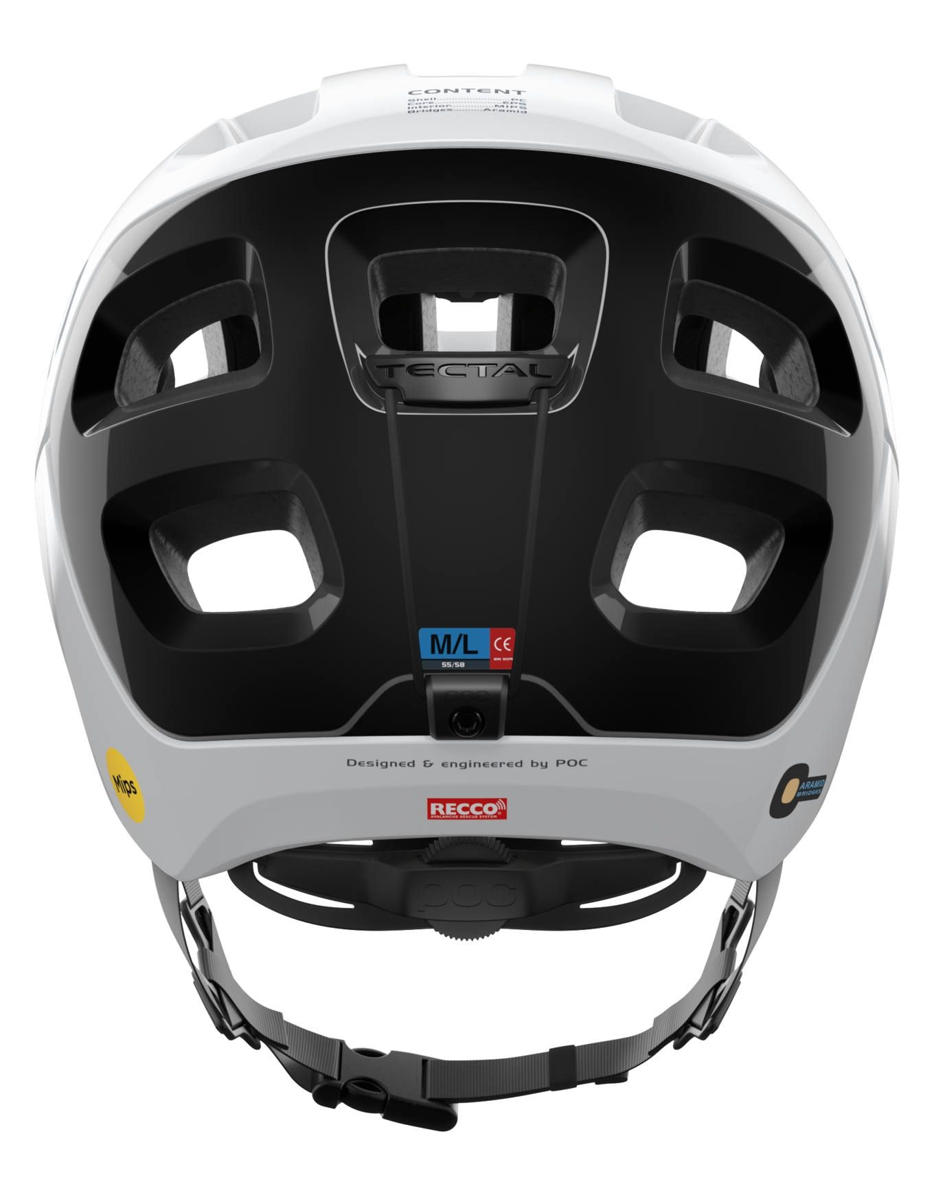 Tectal Race MIPS Hydrogen White/Uranium Black – Image 7