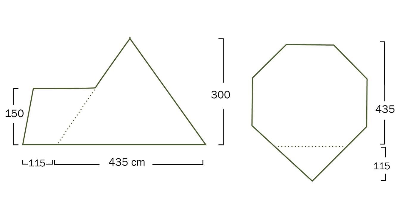 Varanger Camp 8-10 Camp Outer Tent incl. Pole – Image 7