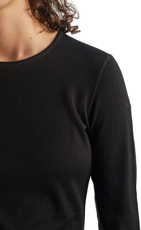 W Merino 260 Tech LS Crewe Black – Image 5