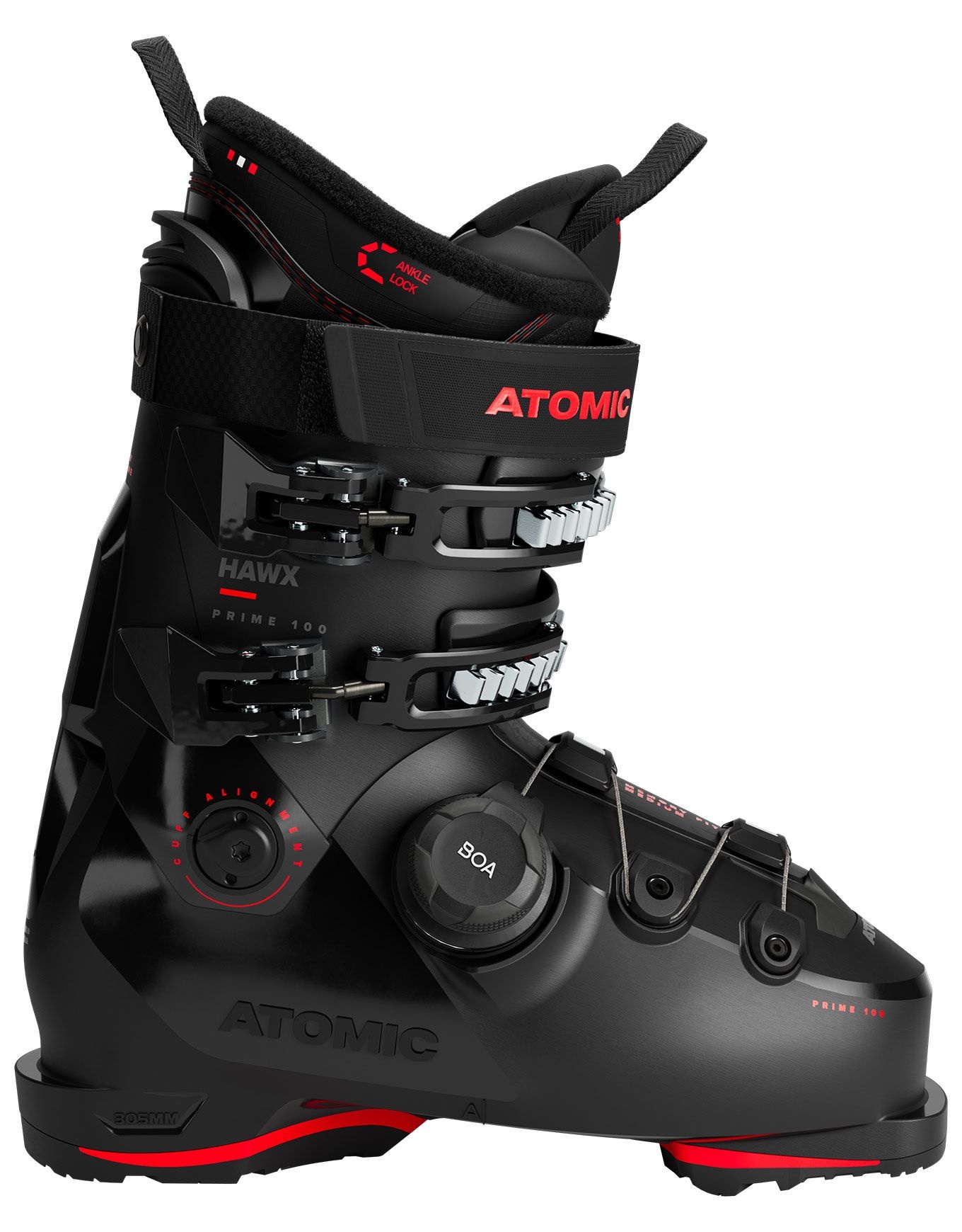 Hawx Prime 100 Boa Black/Red