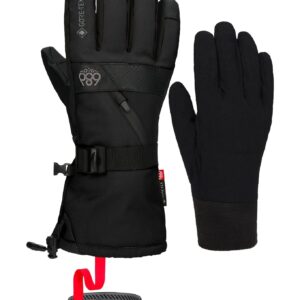 M Gore Smarty 3In1 Gauntlet Glove Black