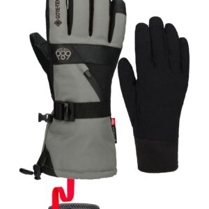 M Gore Smarty 3In1 Gauntlet Glove Charcoal