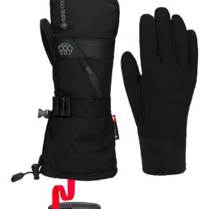 M Gore-Tex Smarty 3In1 Gauntlet Mitt Black