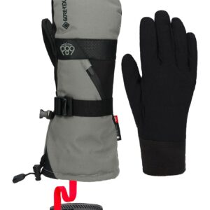 M Gore-Tex Smarty 3In1 Gauntlet Mitt Charcoal