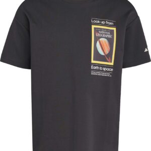 National Geograpic Aeroready F Gfx Tee Black