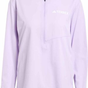 Multi Half Zip Longsleeve Tee W Powder Plum