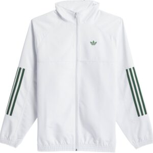 Gazelle Track Jacket Crystal White/Dark Green