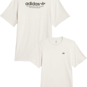 4.0 Logo Tee Wonder White Black