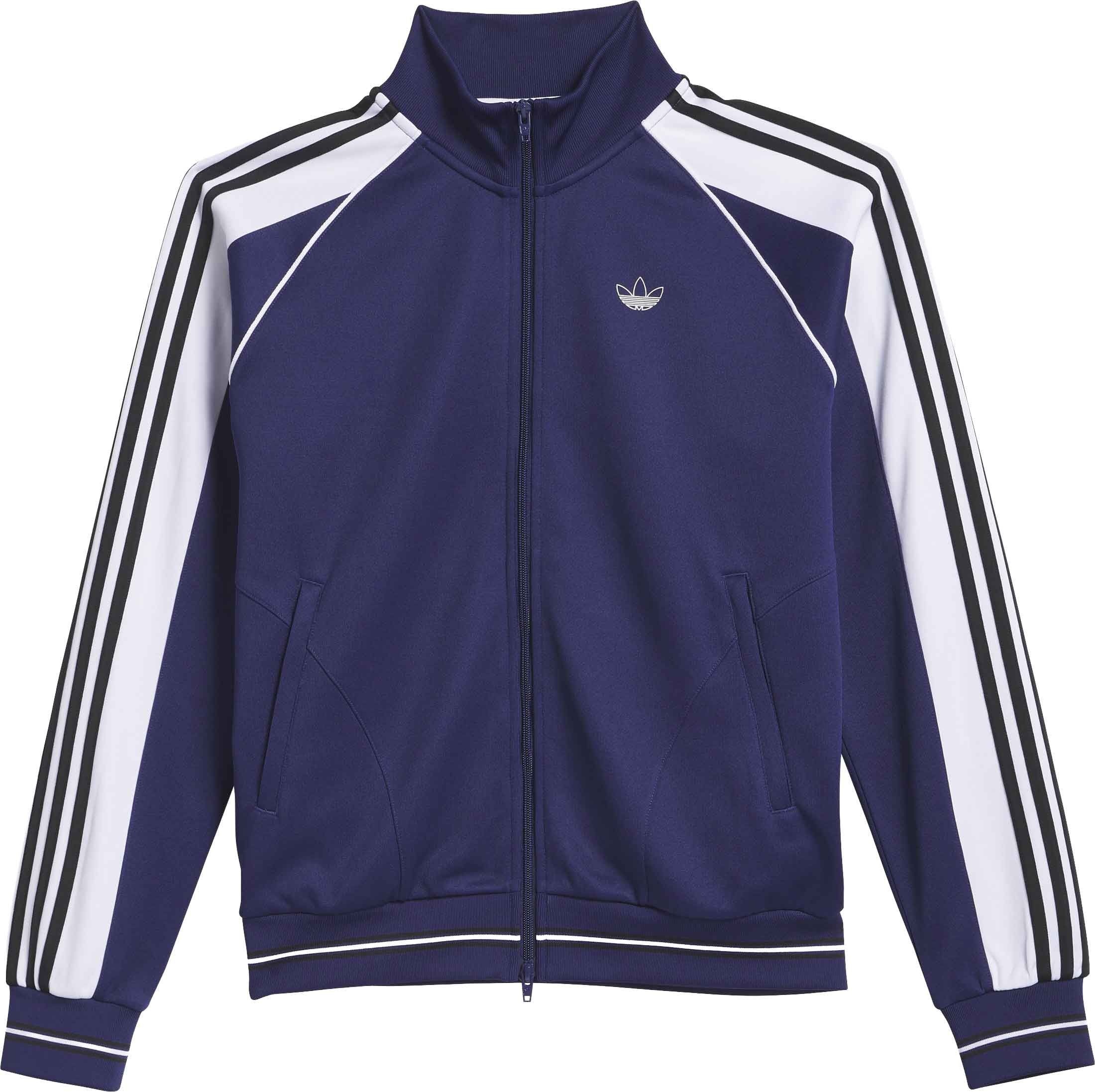 Tyshawn Track Jacket Dark Blue White Black