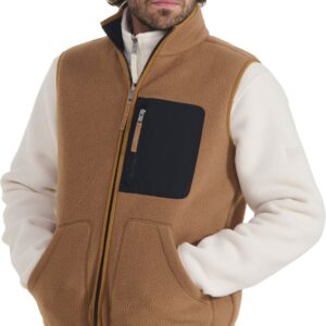 Sleeveless Fleece M Kraft