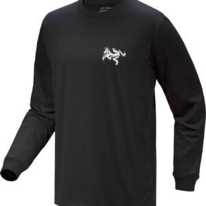 Kragg SL Cotton Tile LS M Black/Arctic Silk