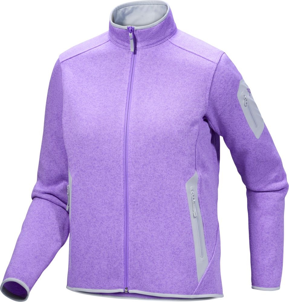 Covert Cardigan W Aster Heather/Solitude