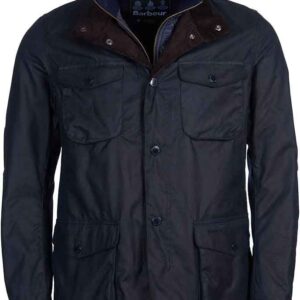 Ogston Wax Jacket Navy
